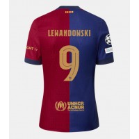 Pánský Fotbalový dres Barcelona Robert Lewandowski #9 2024-25 Domácí Krátký Rukáv